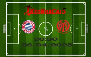 Soi Kèo Nhà Cái Bayern Munich Vs Mainz Ngày 26/04/2025